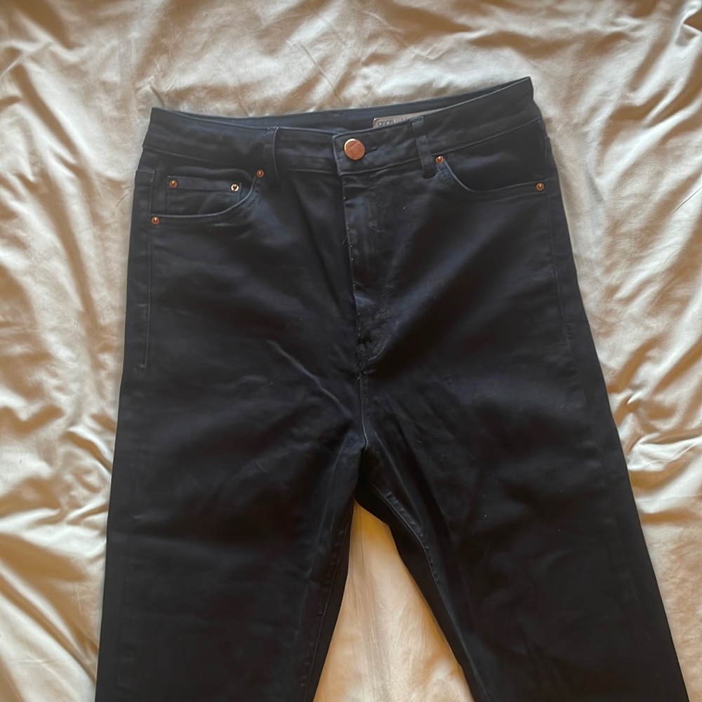 Black High Waisted Skinny Jeans